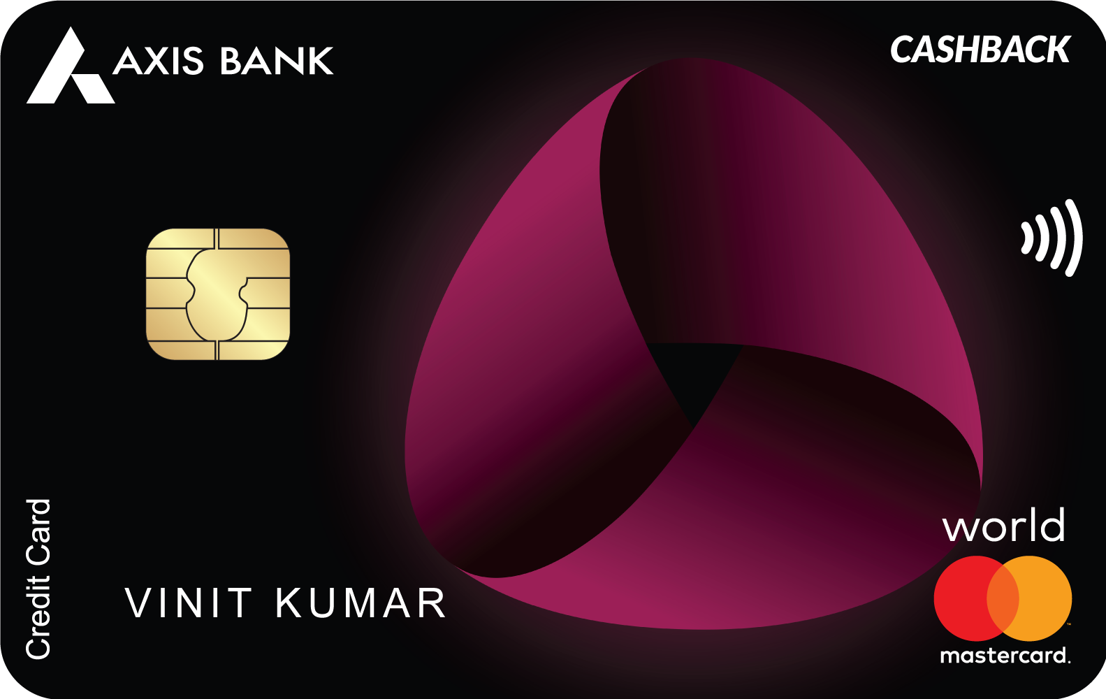 Axis Cashback Credit Card card artwork