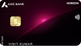 Axis Horizon Credit Card card artwork