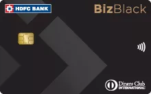 HDFC Bank BizBlack Credit Card card artwork