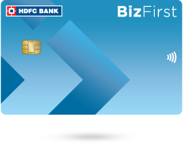 HDFC Bank BizFirst Credit Card card artwork