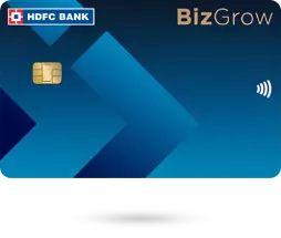 HDFC Bank BizGrow Credit Card card artwork