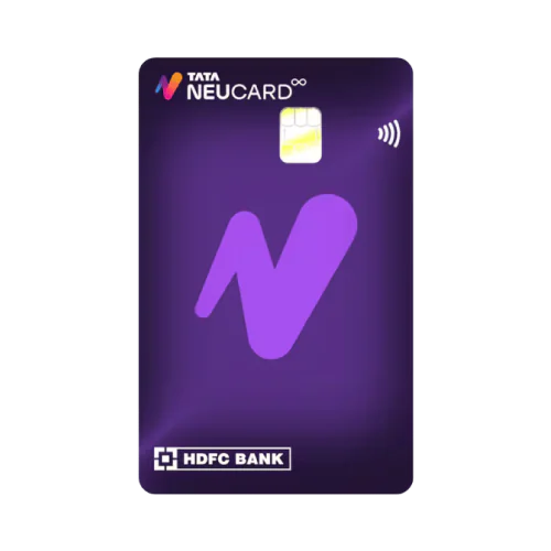 Tata Neu Plus HDFC Bank Credit Card card artwork