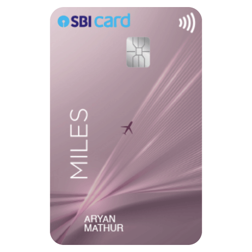 SBI Card MILES card artwork